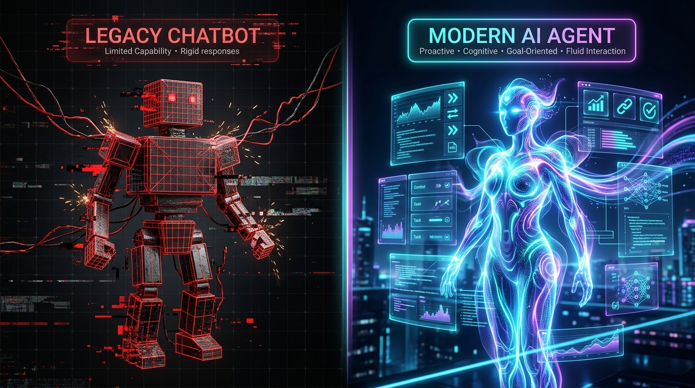 AI Agents vs. Traditional Chatbots: Why Enterprises Are Upgrading in 2026